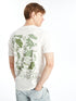 LC Waikiki Crew Neck Short Sleeve Printed Combed Cotton Men's T-shirt